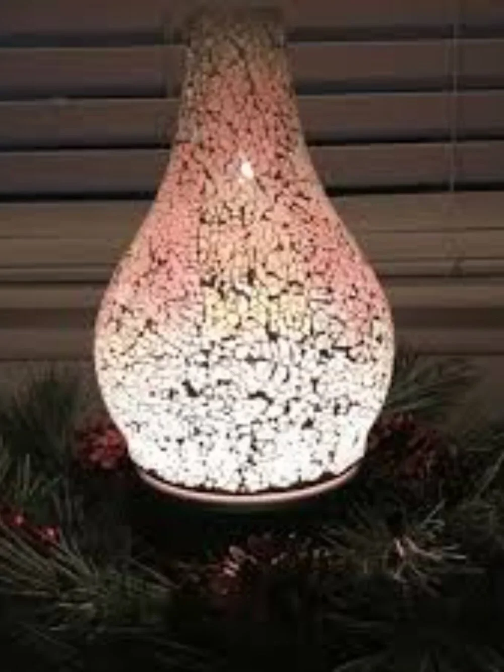 Scentsy Diffuser and Enchant Handmade Mosaic Glass Shade
